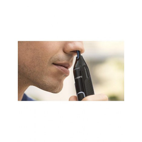 Philips | NT1650/16 | Nose and Ear Trimmer | Nose Hair Trimmer | Wet & Dry | Black - 4